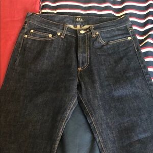 A.P.C Dark Blue jeans